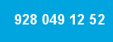 928 049 12 52 928 049 12 52